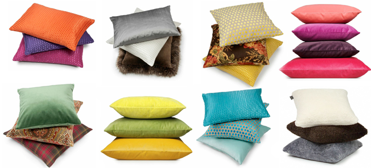 A selection of ABC Collection's cushions