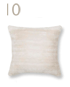 Cushion in fur imitation, Eurostar, white